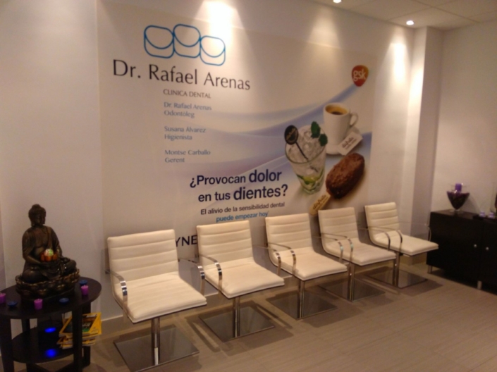 Sala de espera de nuestra clínica dental